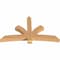 Ekena Millwork Davenport Timber Gable Bracket, Western Red Cedar, 72"W x 42"H x 5 1/2"D x 5 1/2"F, 14/12 Pitch GBW072X42X0606DAV00SWR - alternate 5